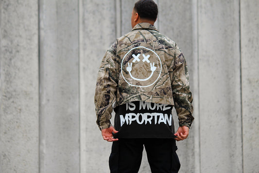 DXP Cropped Camo Worker Jacket